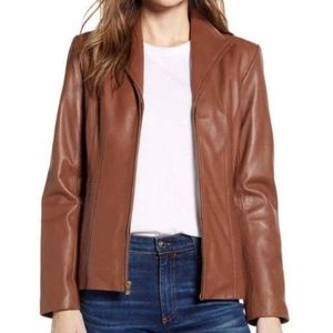 Cole Haan leather jacket
